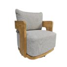 Blaise Large Lounge Set Swiel Chair Side