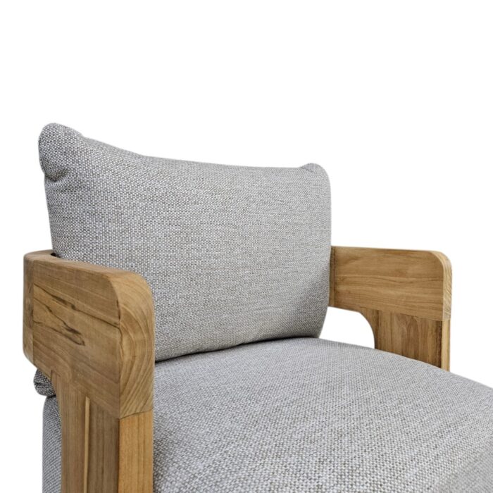 Blaise Large Lounge Set Swivel Chair Close Up