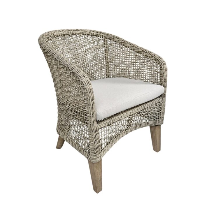 Durban Patio Dining Chair Side