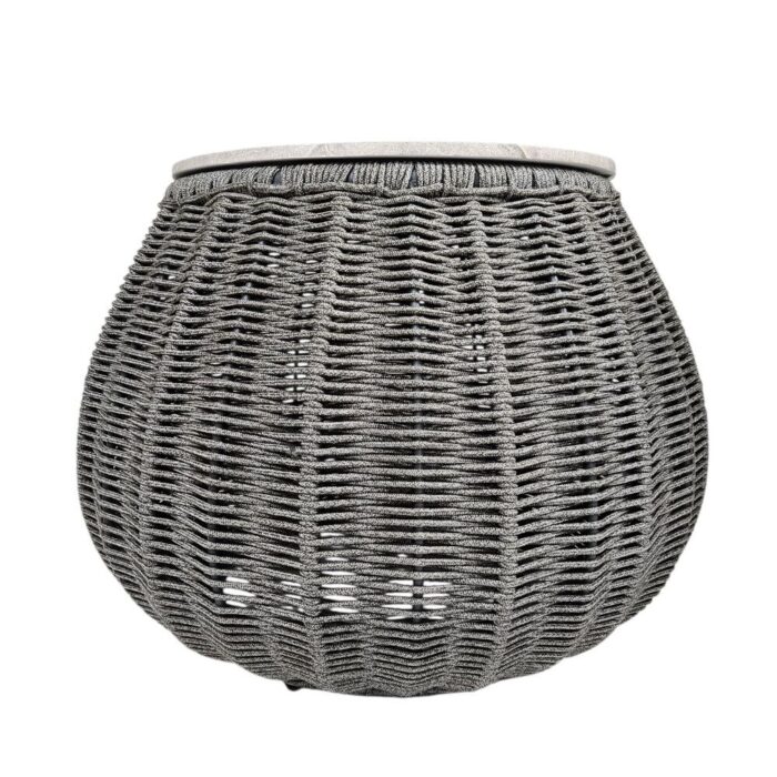 Sundown Round Patio Side Table Main Front