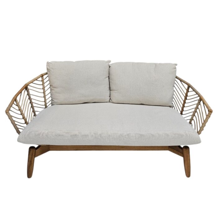 Alu Clado Covered Patio Lounge Set GDL1016 2 seater