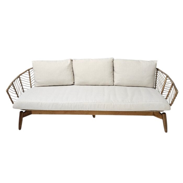 Alu Clado Covered Patio Lounge Set GDL1016 3 seater