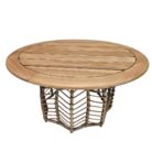 Alu Clado Covered Patio Lounge Set GDL1016 Coffee Table