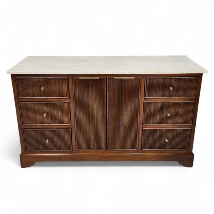 Austen Teak Marble Sideboard BUA7006