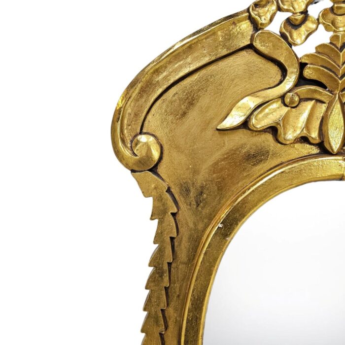 Camille Wall Mirror Gold MAD0955B Close