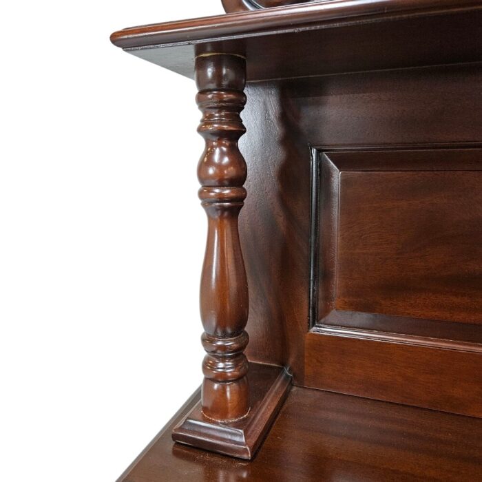 Chiffonier Sideboard Mahogany BUA0263 Close Up Pillar Chiffonier Sideboard Mahogany BUA0263 Close Up Pillar