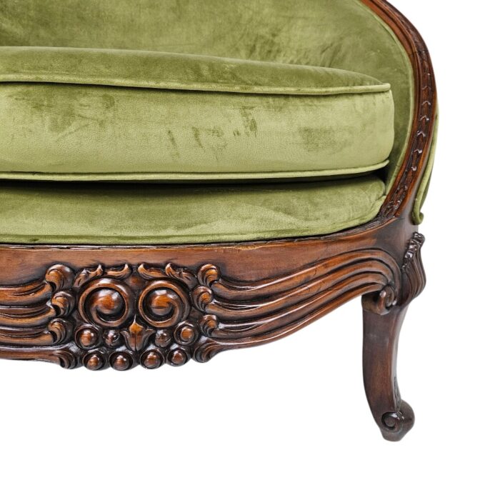 Empire French Mahogany Chair BUA2412 Close Up Leg Empire French Mahogany Chair BUA2412 Close Up Leg