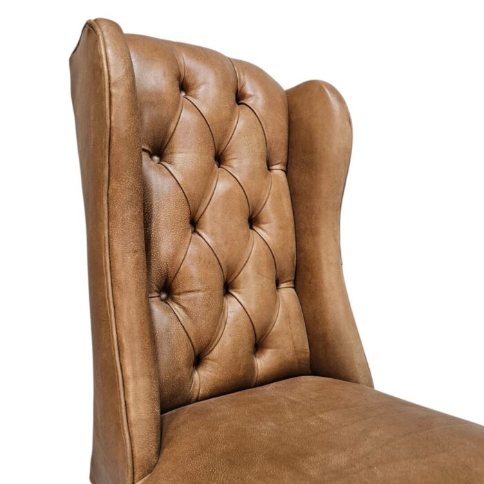 Kayla Leather Dining Chair KUP Top