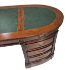Mahogany Desk Oval BUA0226B Top Drawers
