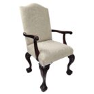 Mahogany Office Chair BUA0949AB Side