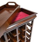 Mahogany Wine Rack BUA4002 Close