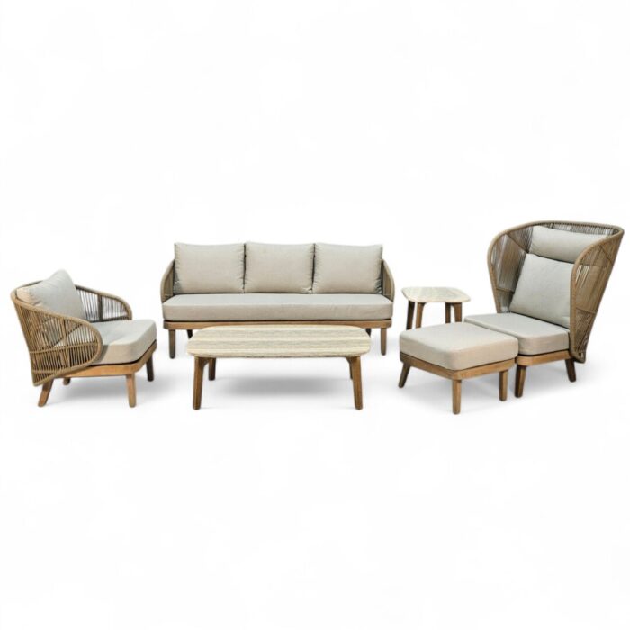 Mali 6pc Patio Lounge Set