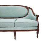 Medallion Mahogany Sofa BUA2423 Close Up Side
