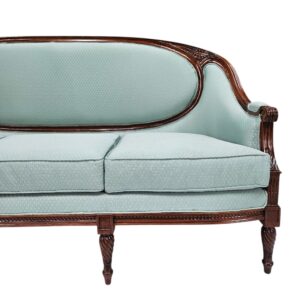 Medallion Mahogany Sofa BUA2423 Close Up Side