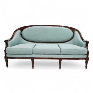 Medallion Mahogany Sofa
