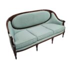 Medallion Mahogany Sofa BUA2423 Side