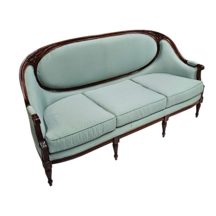 Medallion Mahogany Sofa BUA2423 Side Medallion Mahogany Sofa BUA2423 Side