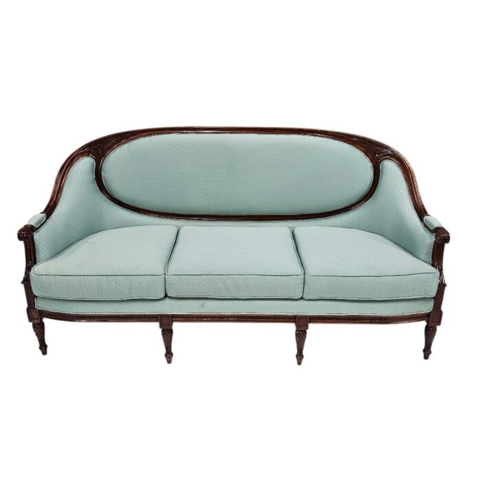 Medallion Mahogany Sofa BUA2423 Top Medallion Mahogany Sofa BUA2423 Top