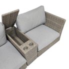 Monza Patio Lounge Set Open