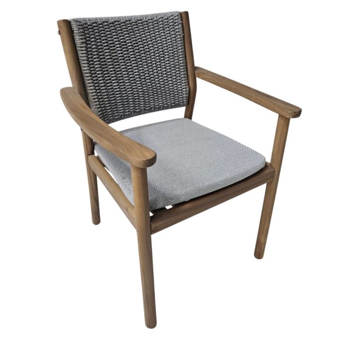 Pierce Covered Patio Dining Set Chair Side