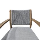 Pierce Covered Patio Dining Set chair Close Up