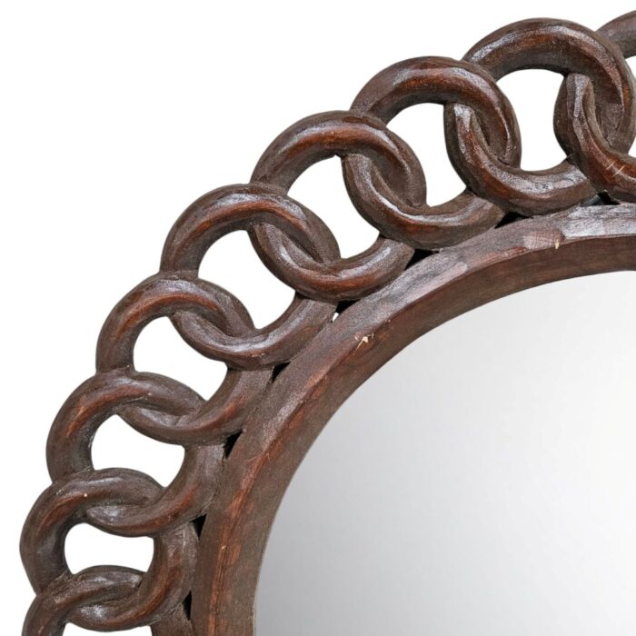 Rope Link Wall Mirror MAD0556A Close