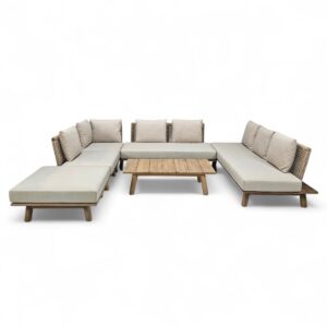 Sophie 6pc Covered Patio Lounge Set