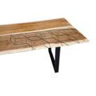 Suar Dining Table Davian PUT9175 Close Side