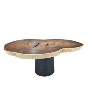Suar Dining Table INJ8501 Top View Suar Dining Table