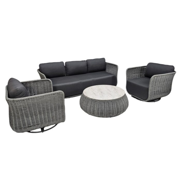 Sundown 4pc Lounge Patio Set Side