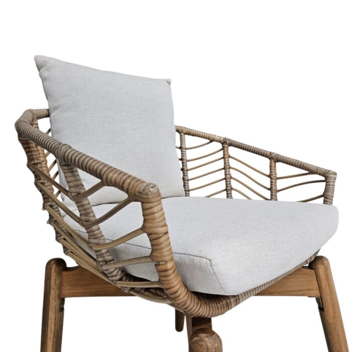 Taureg Covered Patio Dining Set Chair Close