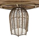 Taureg Covered Patio Dining Set Close Front