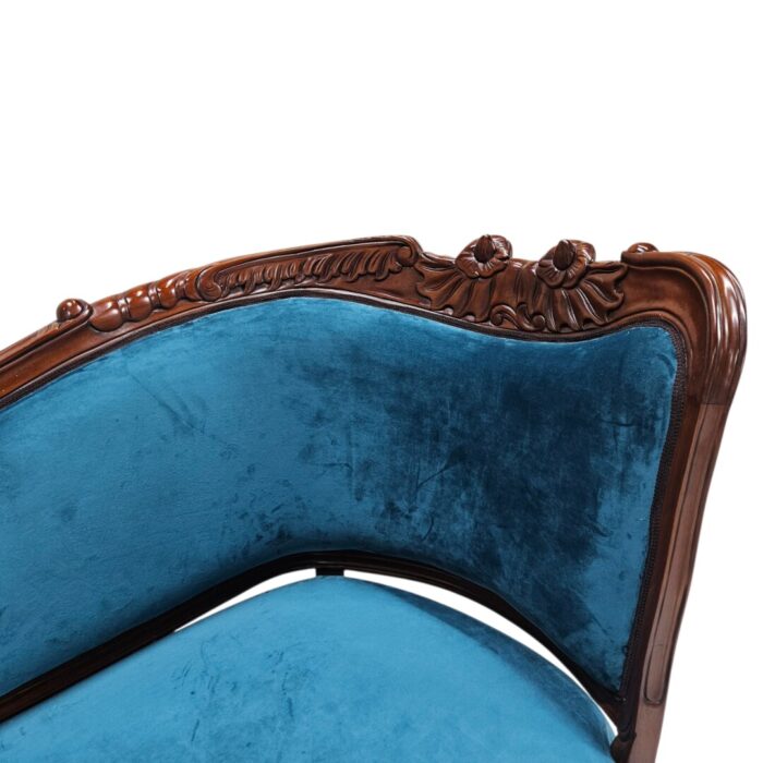 Todd Decor Mahogany Sofa BUA2421 Close Up