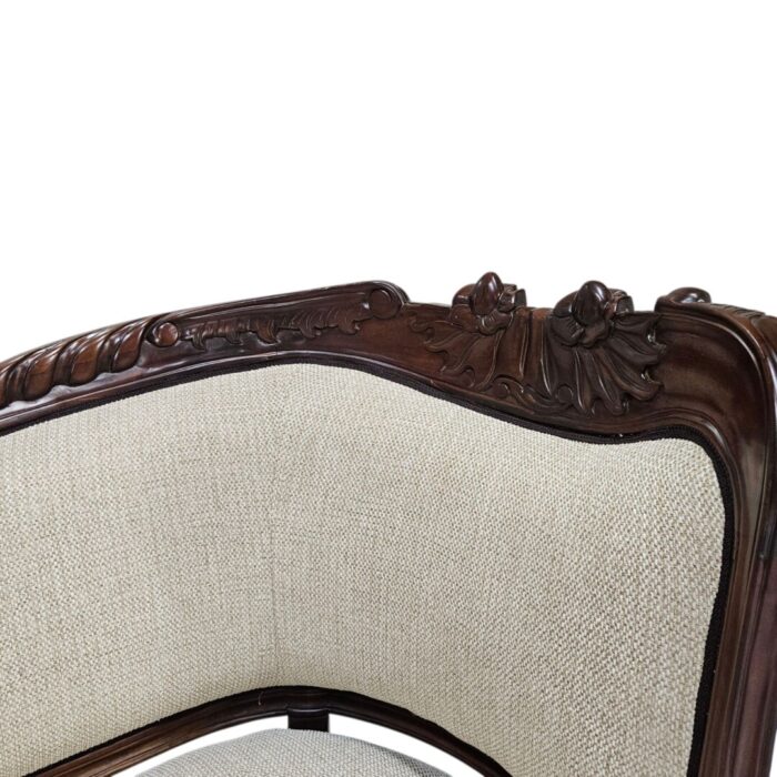 Todd Mahogany Sofa BUA2420 Main Close (2)