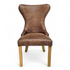 Venice Leather Dining Chair Main
