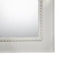Victoria Mirror Wall Mahogany White BUA0624 Close Side