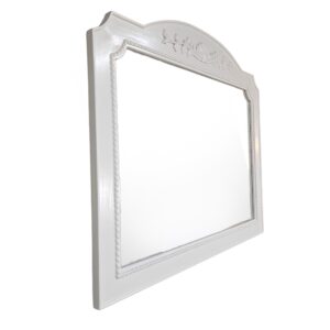 Victoria Mirror Wall Mahogany White BUA0624 Side Victoria Mirror Wall Mahogany White