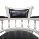 White Mahogany Chair Director BUA0955 Close Mid