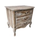 Arthur Teak Bedside Pedestal MAD5508A Side