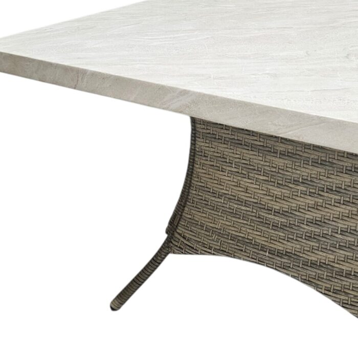 Ava Covered Patio Lounge Set GDDL1014 Table Close Top Ava Covered Patio Lounge Set GDDL1014 Table Close Top