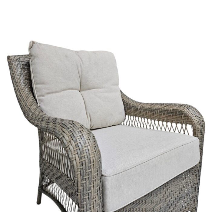 Ava Covered Patio Lounge Set GDL1014 Chair Close Up Side Ava Covered Patio Lounge Set GDL1014 Chair Close Up Side