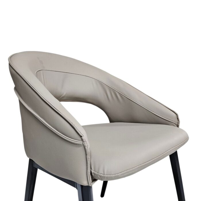 Carsyn Taupe Dining Chair FCL3036 Close Top