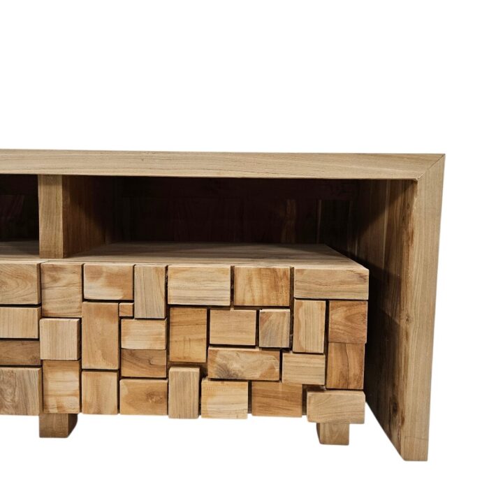 Coda Media Unit Teak APM0001 Close Up