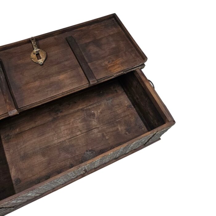 Coffee Table Kist Storage Trunk KMF25274B Open