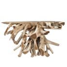 Console Table Root Teak INJ5050A10 Front