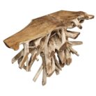 Console Table Root Teak INJ5050A10 Side