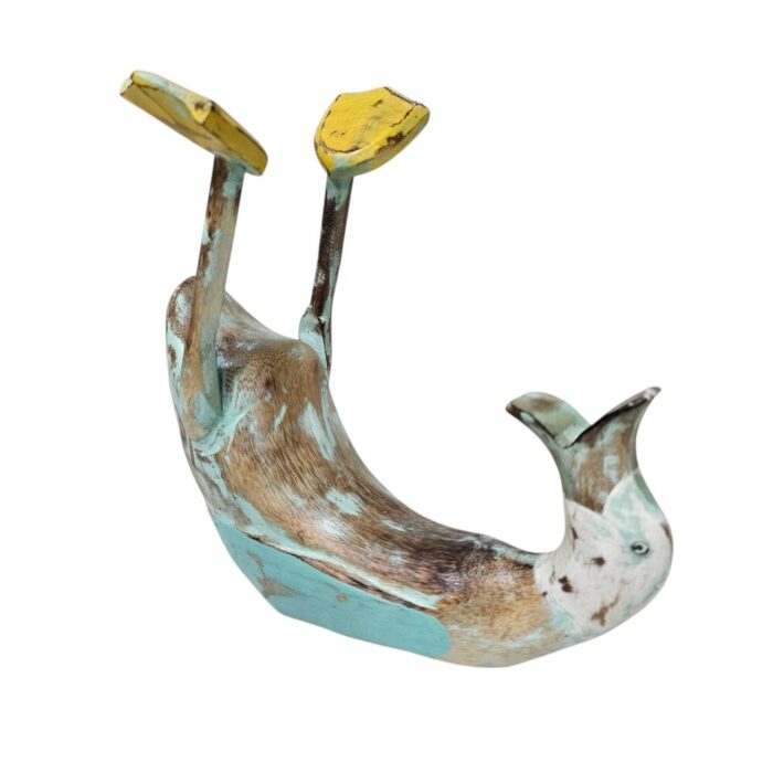 Duck Holding Bottle Wine Holder WET2507 Side No Bottle