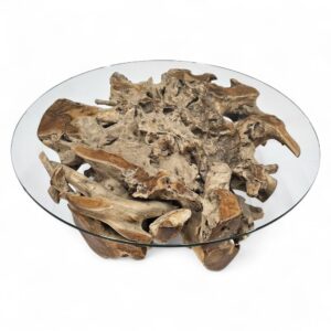 Burmese Teak Root Coffee Table