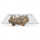 Erosi Teak Coffee Root Table INJ3690A4 Main