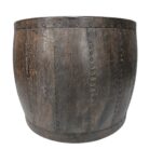 Iron Drum Side Table KMF25037 Front